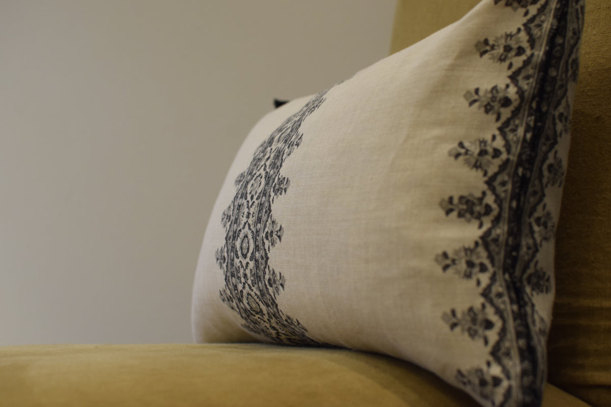 Lumbar Cushion in Isfahan Stripe