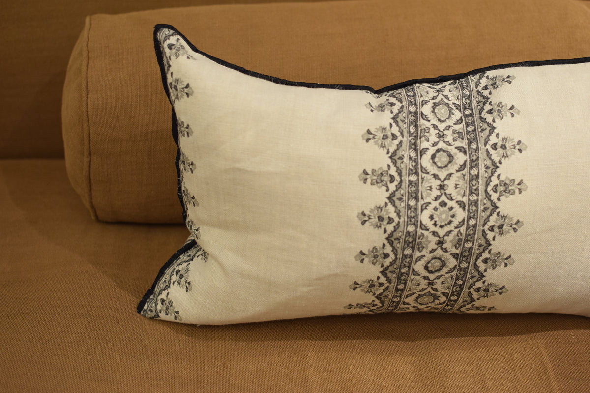 Lumbar Cushion in Isfahan Stripe