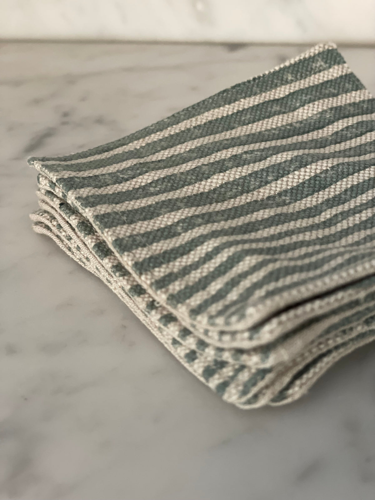Set of 6 Linen Coasters