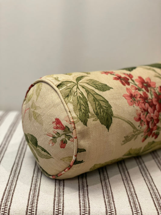 Bolster in Chestnut Floral