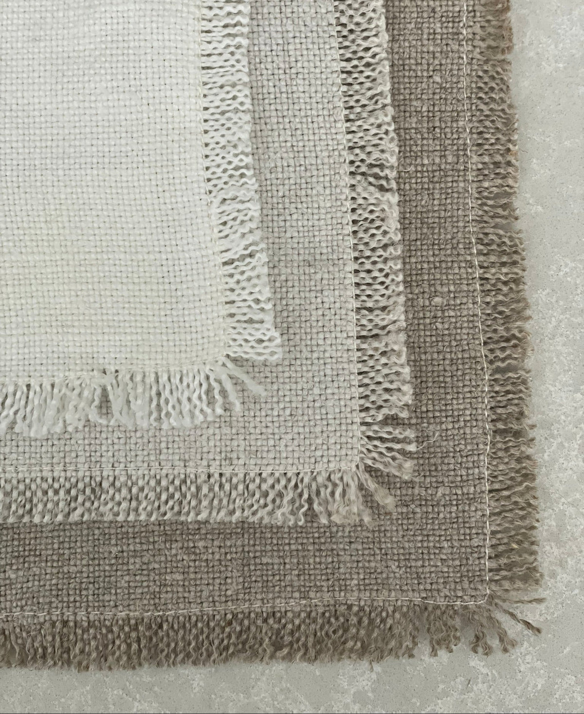 Fringed Linen Placemat (Set of 2)