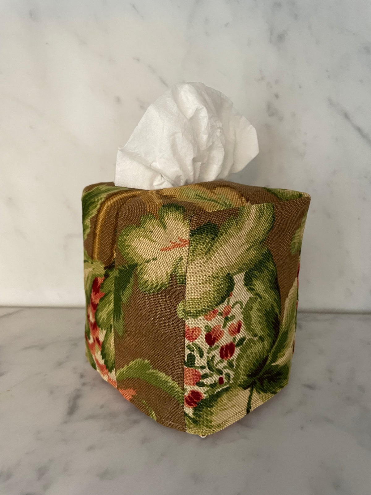 Square Tissue Box Cover - Shelton Floral