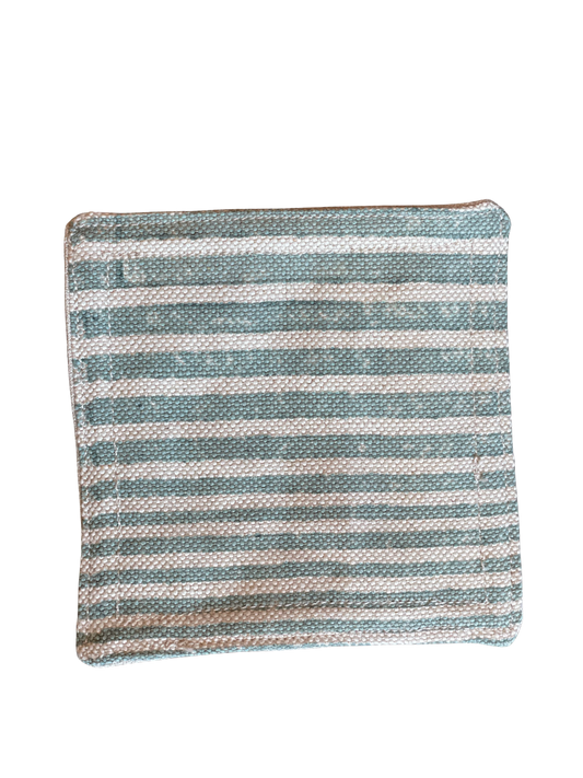 Set of 6 Linen Coasters