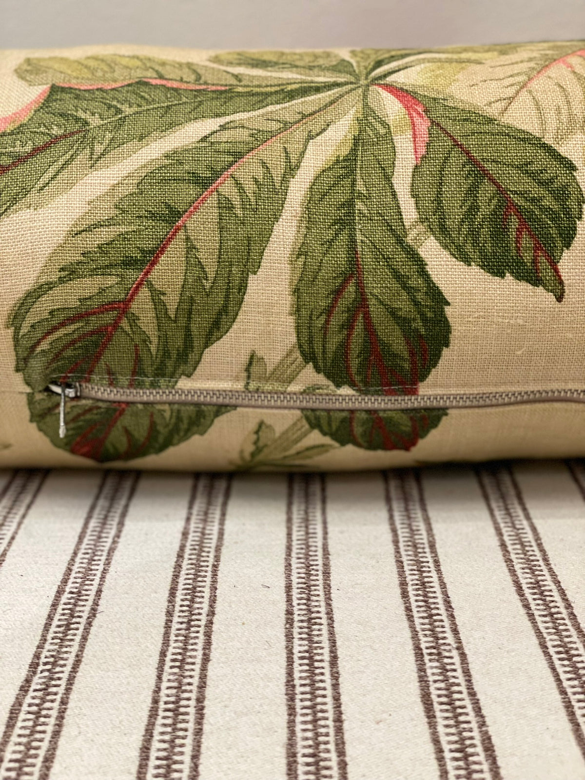 Bolster in Chestnut Floral