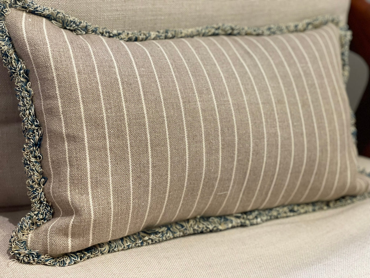 Lumbar Cushion in Club Stripe