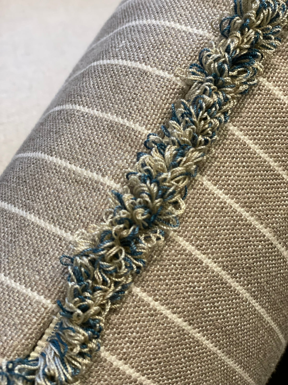 Lumbar Cushion in Club Stripe
