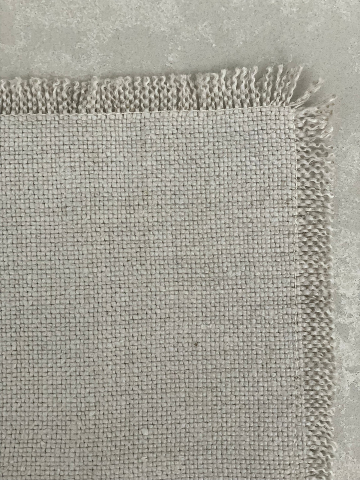 Fringed Linen Placemat (Set of 2)