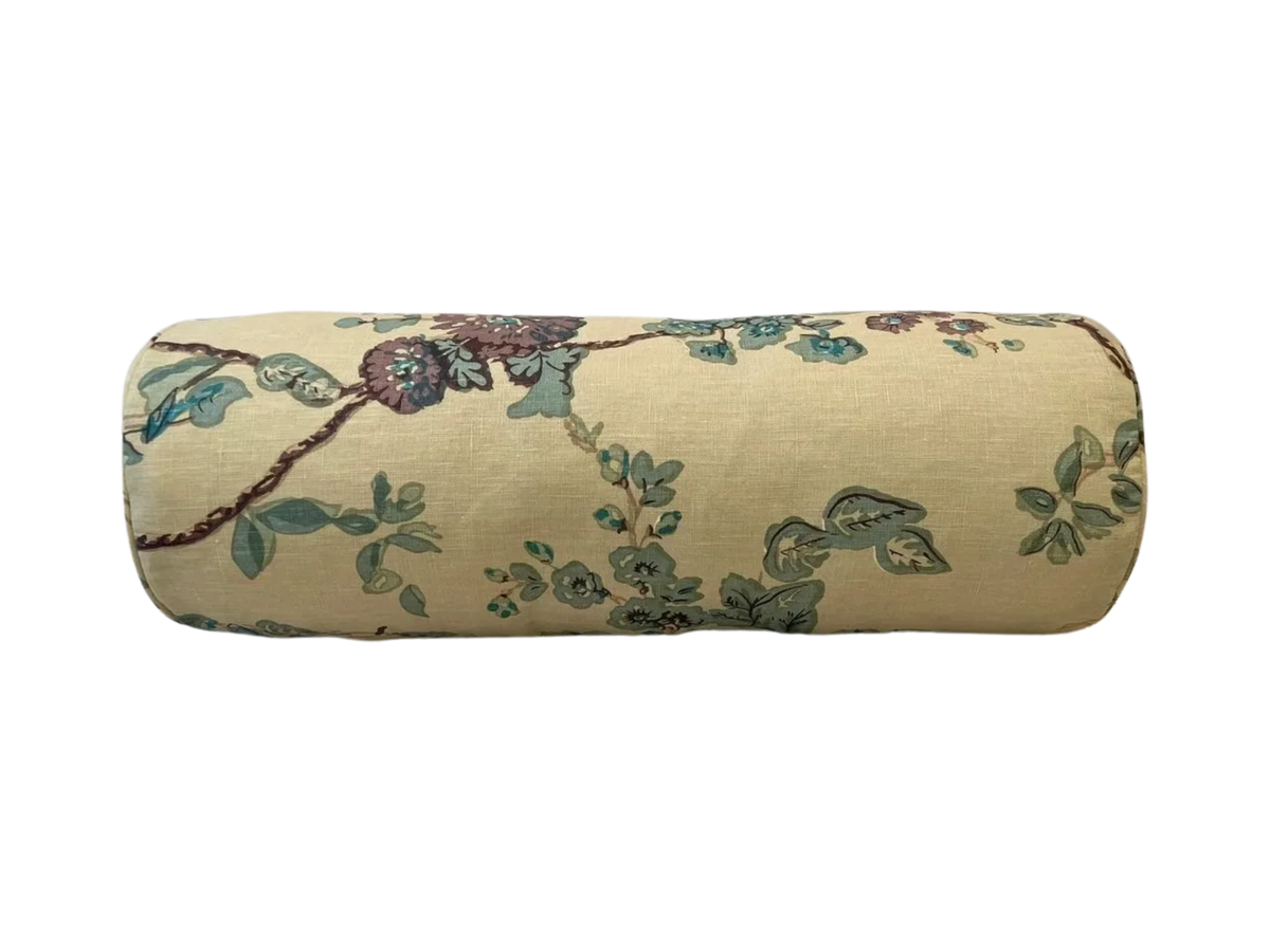 Bolster in Sage Floral