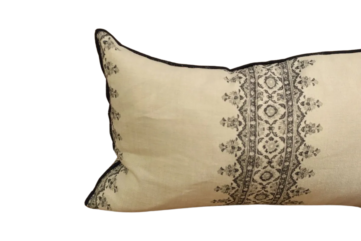 Lumbar Cushion in Isfahan Stripe