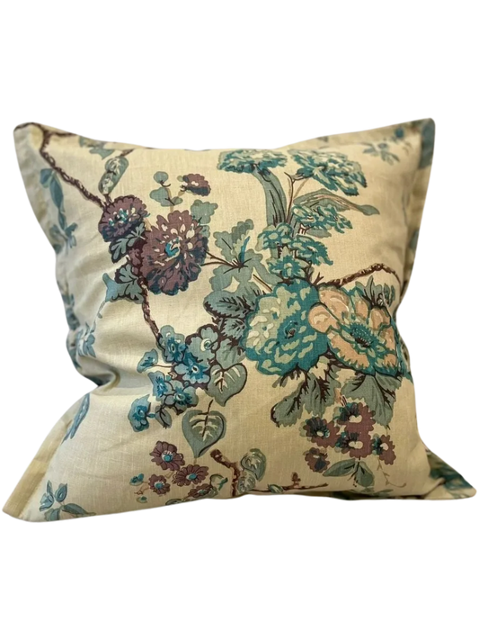 Cushion in Sage Floral