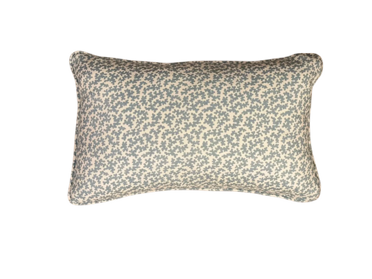 Lumbar Cushion in Seaweed Linen
